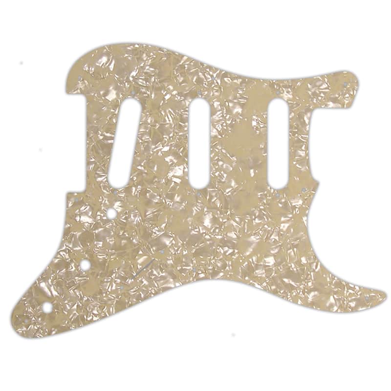 Custom Pickguard For 1954 - 1959 Made in America Fender 8-hole Stratocaster - Cream Pearl/Cream/Black/Cream .090" image 1
