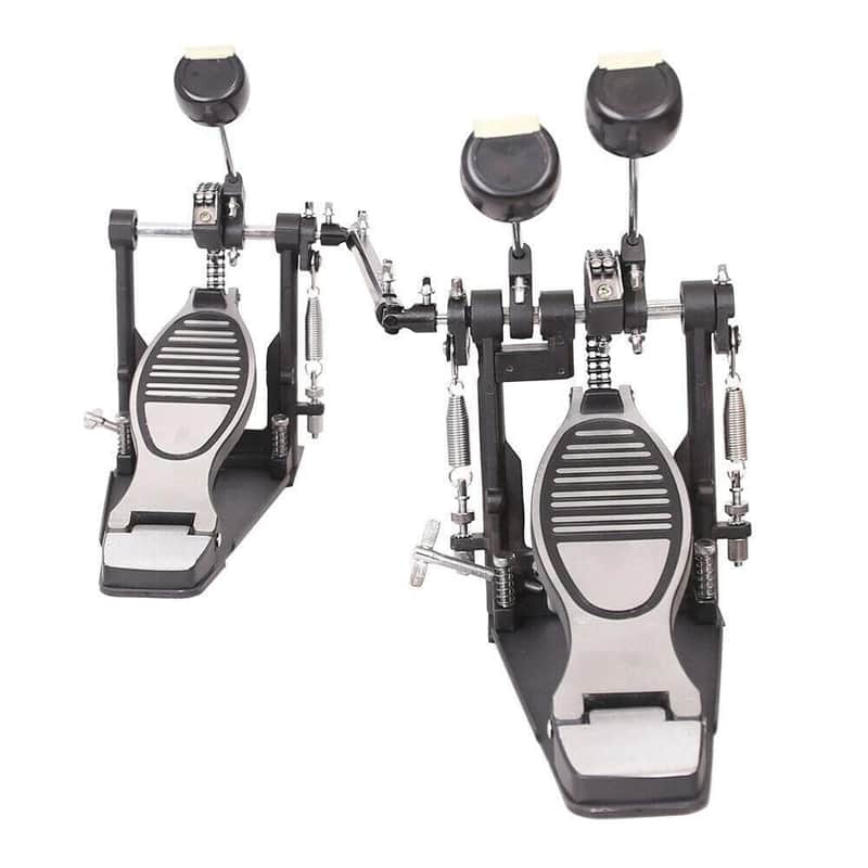 Double Bass Drum Pedal Twin Kick Drum Pedal Dual Chain Percussion image 1