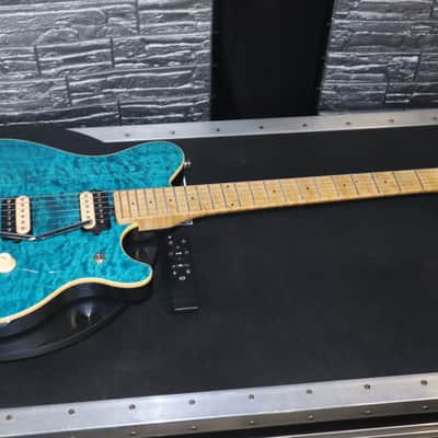 Ernie Ball Music Man Eddie Van Halen Signature Floyd w/case Killer Quilt, Mint image 2