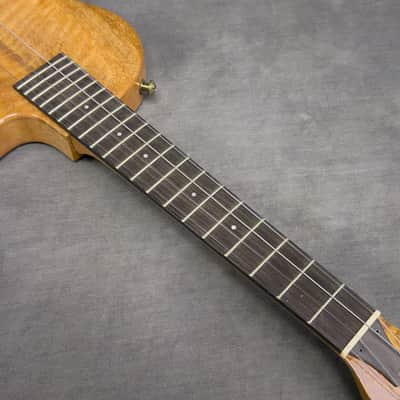 Pono TE Solid Acacia Electric Tenor Solid Body Ukulele with Hard Case image 12