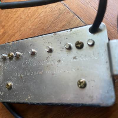 Bare Knuckle VHII humbucking pickup black bobbins bridge position image 4