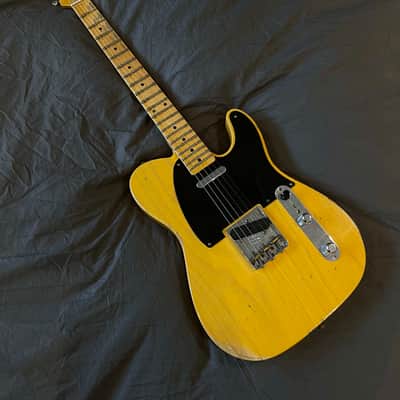 Fender Custom Shop 52 Telecaster Relic Butterscotch Blonde 60C Neck 2017 - Butterscotch image 2