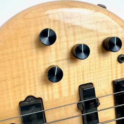 Pedulla Penta Buzz 5 String Bass Fretless 2000 Natural image 11