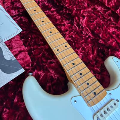 Fender American Original '50s Stratocaster with Maple Fretboard 2017 - White Blonde image 5