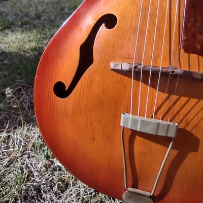 Kay Lark Junior 1930's-40's - Orange burst image 5