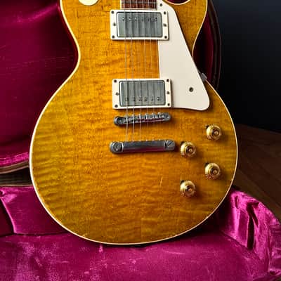 2015 Gibson Les Paul 1959 True Historic Murphy Aged Dirty Lemon image 3