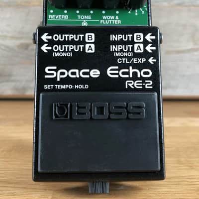 Boss RE-2 Space Echo delay tape Black / Green image 1