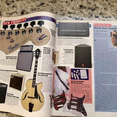 Fender Frontline Magazine Adrian Belen 1994 stratocaster telecaster acoustic Jeff beck D'Aquisto Dick Dale Clarence White buddy guy Fred Stuart image 5