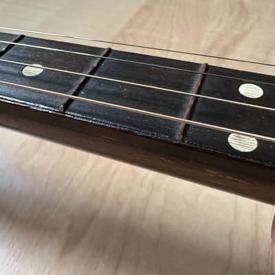 1940's U.S. Kay 4-string Tenor Banjo Patriotic WW2 + Original Case image 11