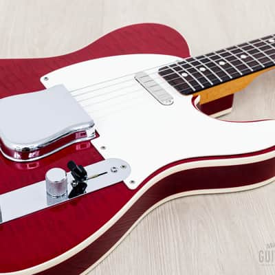 2000 Fender Designer Edition”American Vintage ‘62 Telecaster Custom Flame Maple w/ Lindy Fralin, Case image 6