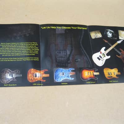 Atomic Custom Guitars Product Guide 2009 image 3