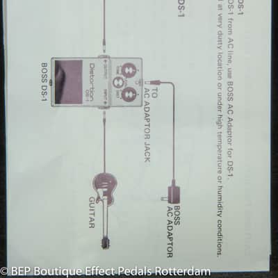 Boss DS-1 Distortion 1979 Japan s/n 7900, with Toshiba TA7136AP op amp, Silver Screw, Clear Switch image 21