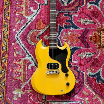 Epiphone SG Junior Limited Edition 2011 - Worn TV Yellow image 1