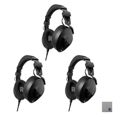 Rode NTH-100 Professional Over-Ear Headphones with StreamEye Polishing Cloth (Three-Pack) image 1
