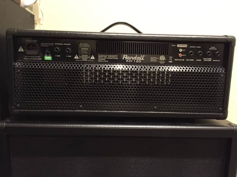 Randall KH-120 Head 2013 Kirk Hammett Signature | Reverb