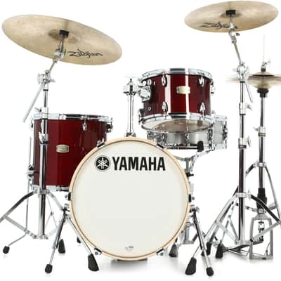 Yamaha SBP8F3 Stage Custom Bop 3-piece Shell Pack - Cranberry Red image 1