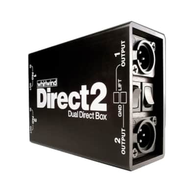 Whirlwind DIRECT2 2-Channel Direct Box w/ Ground Lift