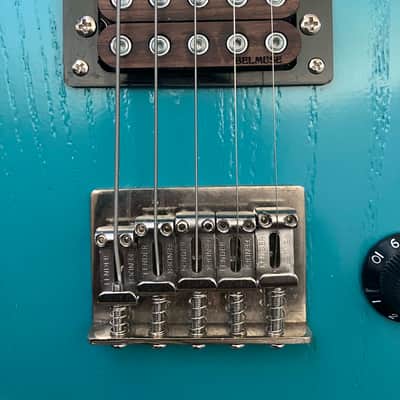 Belmuse Custom Electric Mandolin 2023 - Blue image 3