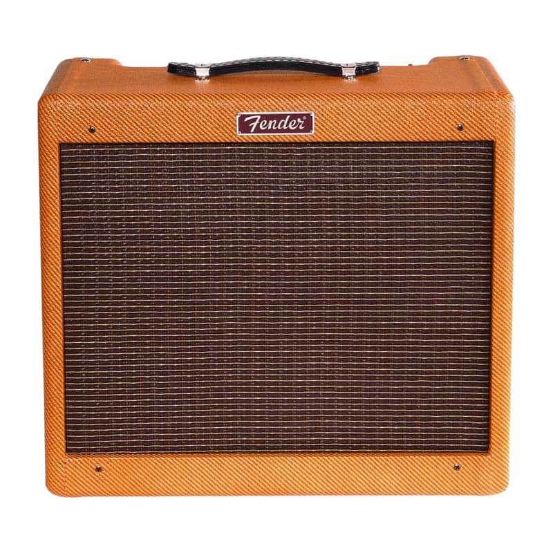 Fender Blues Junior Lacquered Tweed 15-Watt 1x12" Guitar Combo image 1