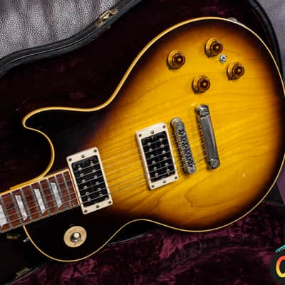 Gibson Les Paul Standard Custom Shop Slash Signature Piezo 2003 SL 055 - 1200 First Run Tobacco burst -VIDEO- image 3
