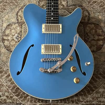 Eastman Romeo LA Semi-Hollow Celestine Blue w/ Hard Case & Free Pro Setup image 1