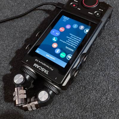 TASCAM Portacapture X8 Portable Digital Recorder with USB Audio Interface 2021 - Present - Black image 4