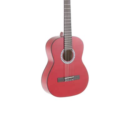 GEWA Basic Classical Guitar 1/2 Transparent Red (PS510123) image 1