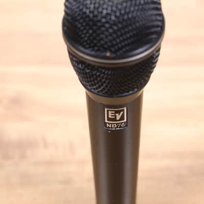 Electro-Voice ND76 Cardioid Dynamic Vocal Microphone 2016 - Present - Black image 3