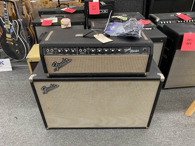 Fender Bandmaster AB763 Head and 2x12 Cabinet 1965 image 1