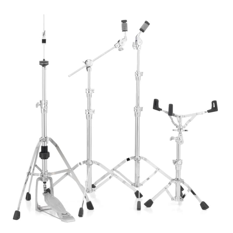 Pearl HWP930S 930 Series Single Braced 4pc Drum Hardware Pack image 1