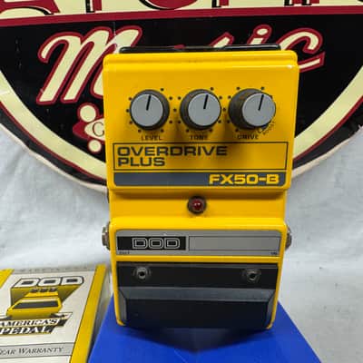 DOD FX50-B fx50b Overdrive Plus Pedal with Box imagen 3