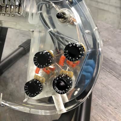 Electrical Guitar Company Acrylic DS Ghost model SOMA Sunn O))) 2010 - Clear & Polished image 4