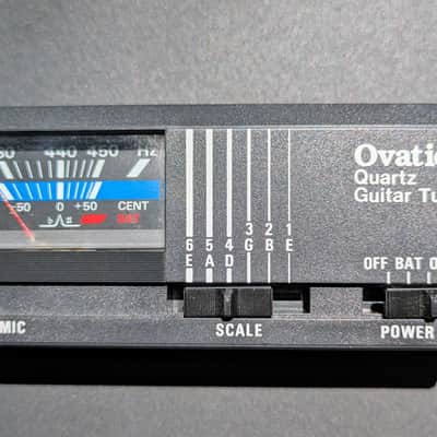 Ovation Vintage Quartz Guitar Tuner with Case image 1