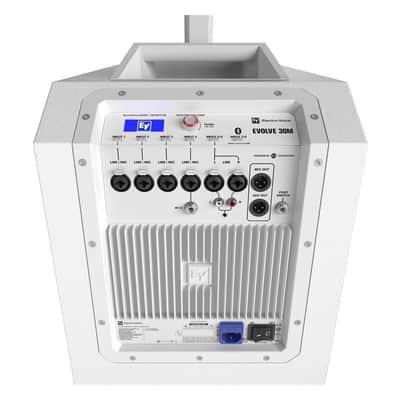 Electro-Voice Evolve 30M Portable Powered Line Array Column Loudspeaker System -White -MINT-IN-BOX!! -dealer image 4