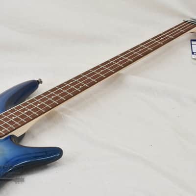 Ibanez SR400EQM - Stained Cosmic Blue Starburst image 5
