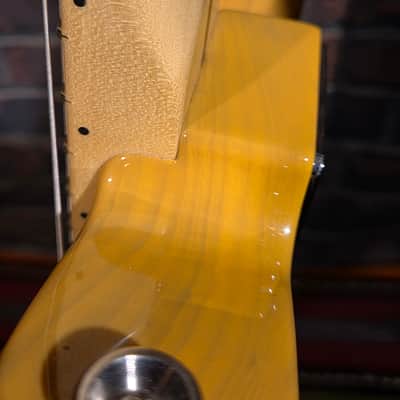 Fender 2016 American Professional Telecaster Maple Fretboard Left-Handed Butterscotch Blonde w/ OHSC & CoA image 11