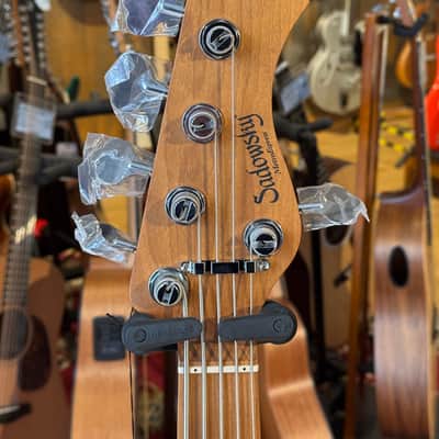 Sadowsky MetroExpress Vintage J/J Bass 5-String with Maple Fretboard 2025 Olympic White image 3
