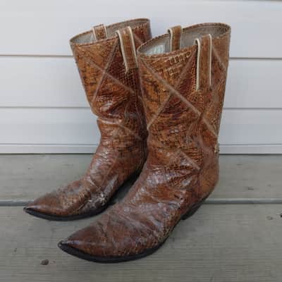 Pair of Vintage 1974 Nudie's Rodeo Tailors Boots Made for Porter Wagoner! Country Music Memorabilia! image 1