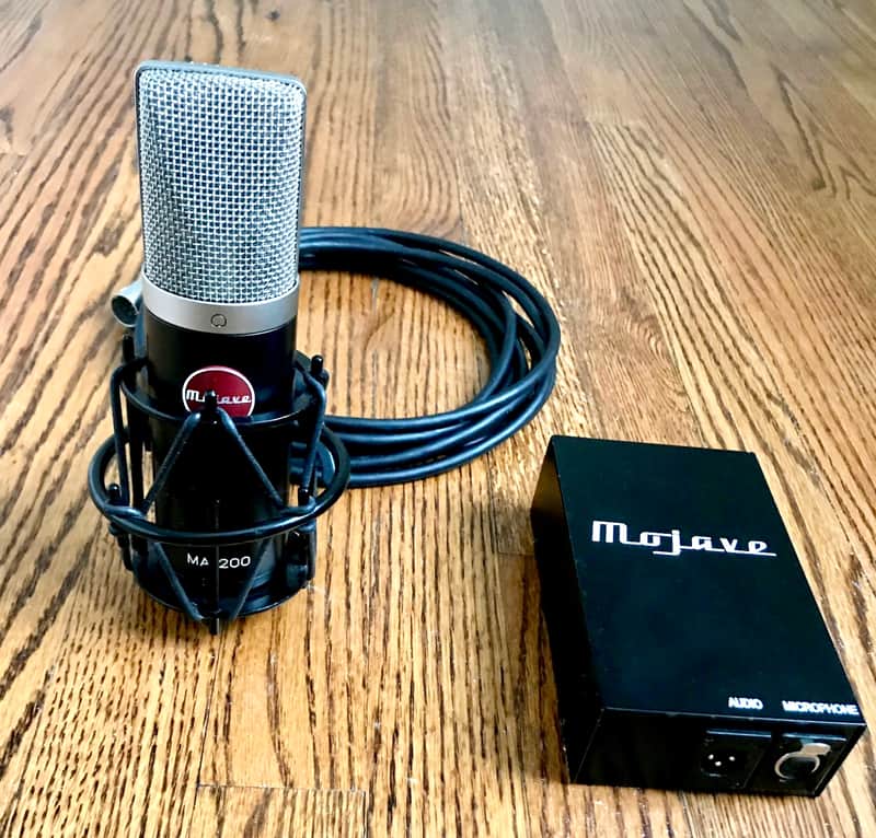 Mojave MA-200 Large Diaphragm Condenser Microphone 2006 - 2020 - Black image 1