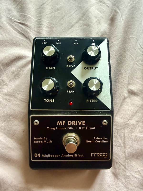 Moog Minifooger MF Drive v2 2013 - Black image 1