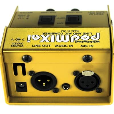 Whirlwind PODMIXAI Active Mic / Line Mixer image 2