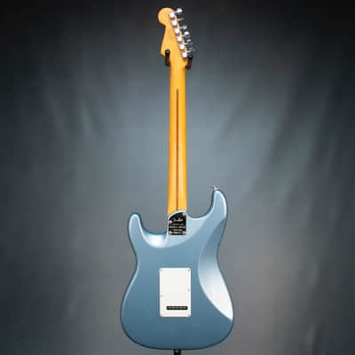 Fender American Ultra Luxe Vintage '60s Stratocaster Electric Guitar - Ice Blue Metallic - US25006426 image 6