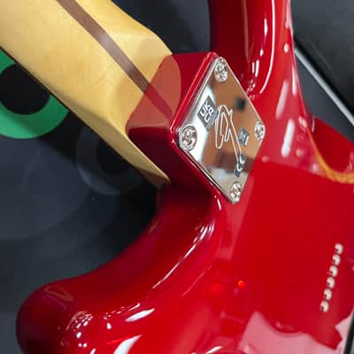 Fender Player Lead II 2020 - Present - Crimson Red Transparent image 13