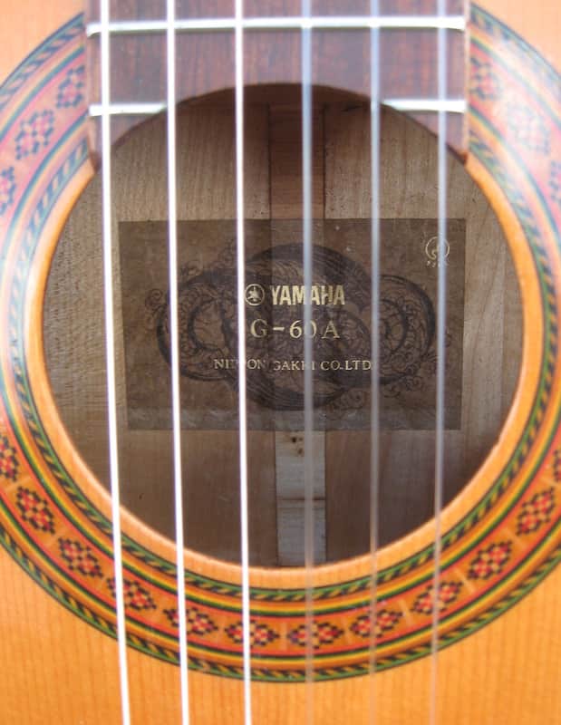 Yamaha G-60A Classical Guitar 70s | Reverb