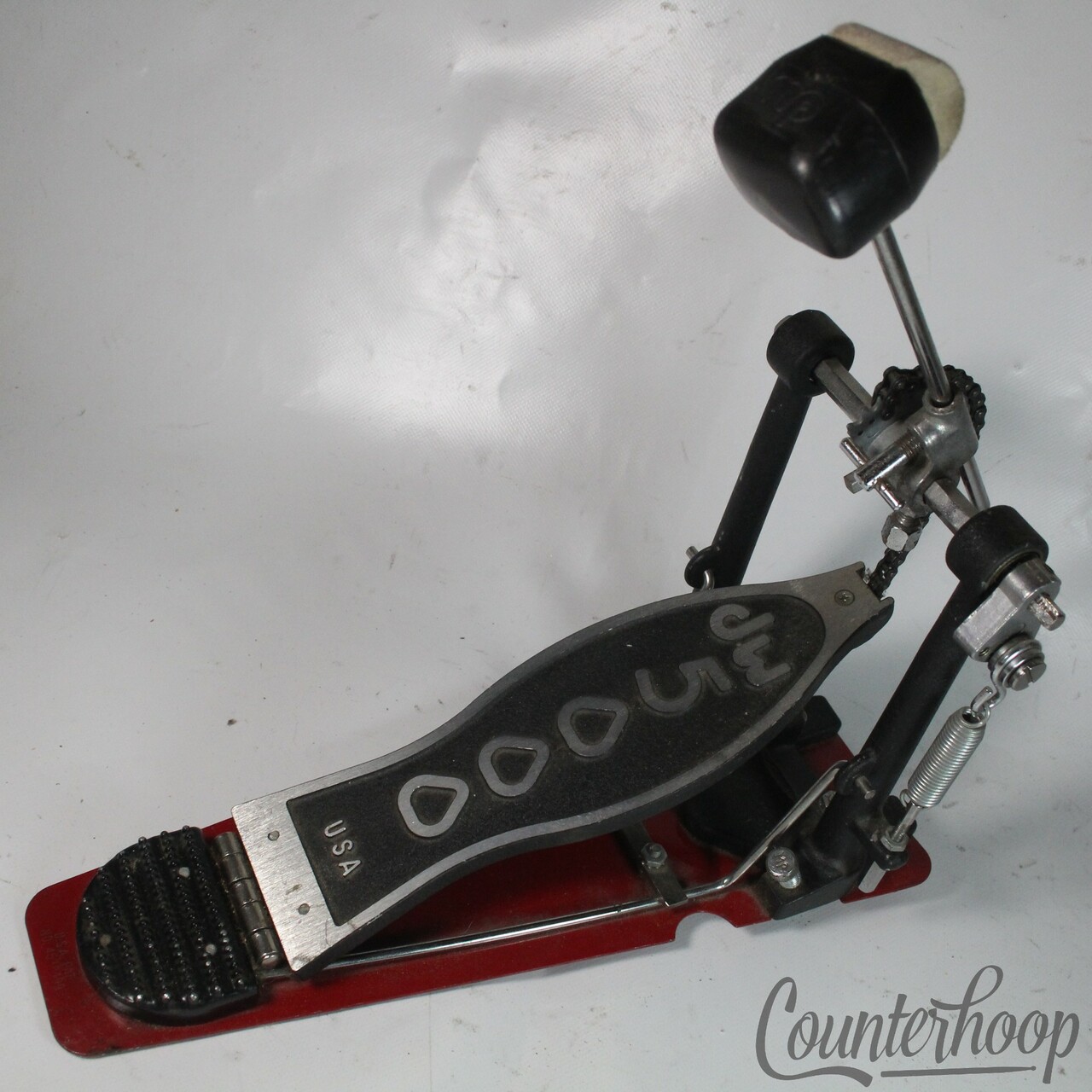 DW 5000 Bass Drum Pedal Chain Drive USA-Made Workshop Single Kick — main photograph