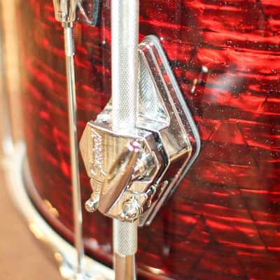 Gretsch Broadkaster Ruby Red Pearl Heritage Build Drum Set - 22,13,16,6.5x14 - SO#1226444 image 7