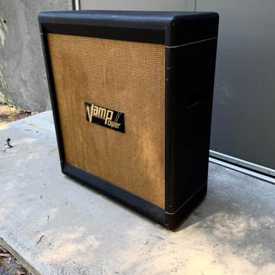 VINTAGE 1971 VAMP 4 X 12 - HIWATT FANE LOADED - BASKETWEAVE GRILL - RARE! - GOOD CONDITION - MADE IN THE UK image 7