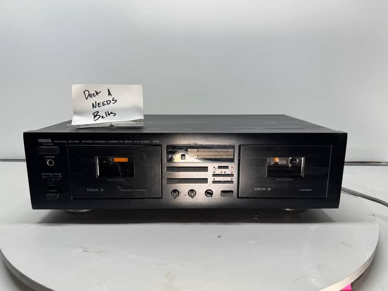 Yamaha KX-W262 Dual Cassette Deck Tape Player Recorder Parts Repair HiFi image 1