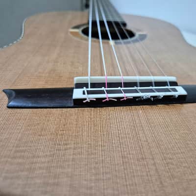 Handmade Classical Guitar all Solid Brazil Zorrer Luthier - Guajuvira + Cedar image 7