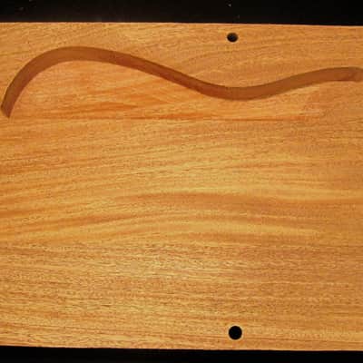 JM Guitar body, Thinline, Mahogany, MADE IN USA, #5-1341 image 3